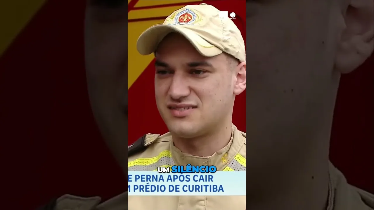 Criança quebra braço e perna após cair do quarto andar de um prédio de Curitiba