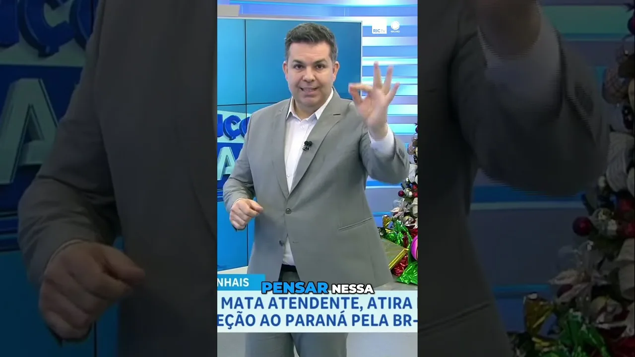 Em Blumenau, homem mata atendente, atira na mulher e foge em direção ao Paraná pela BR - 376