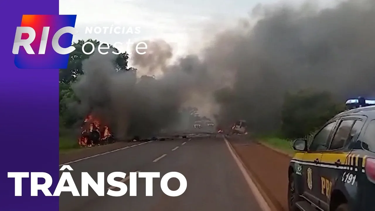 Caminhão tanque explode em acidente na BR-369; 2024 foi o ano mais violento no trânsito de Cascavel