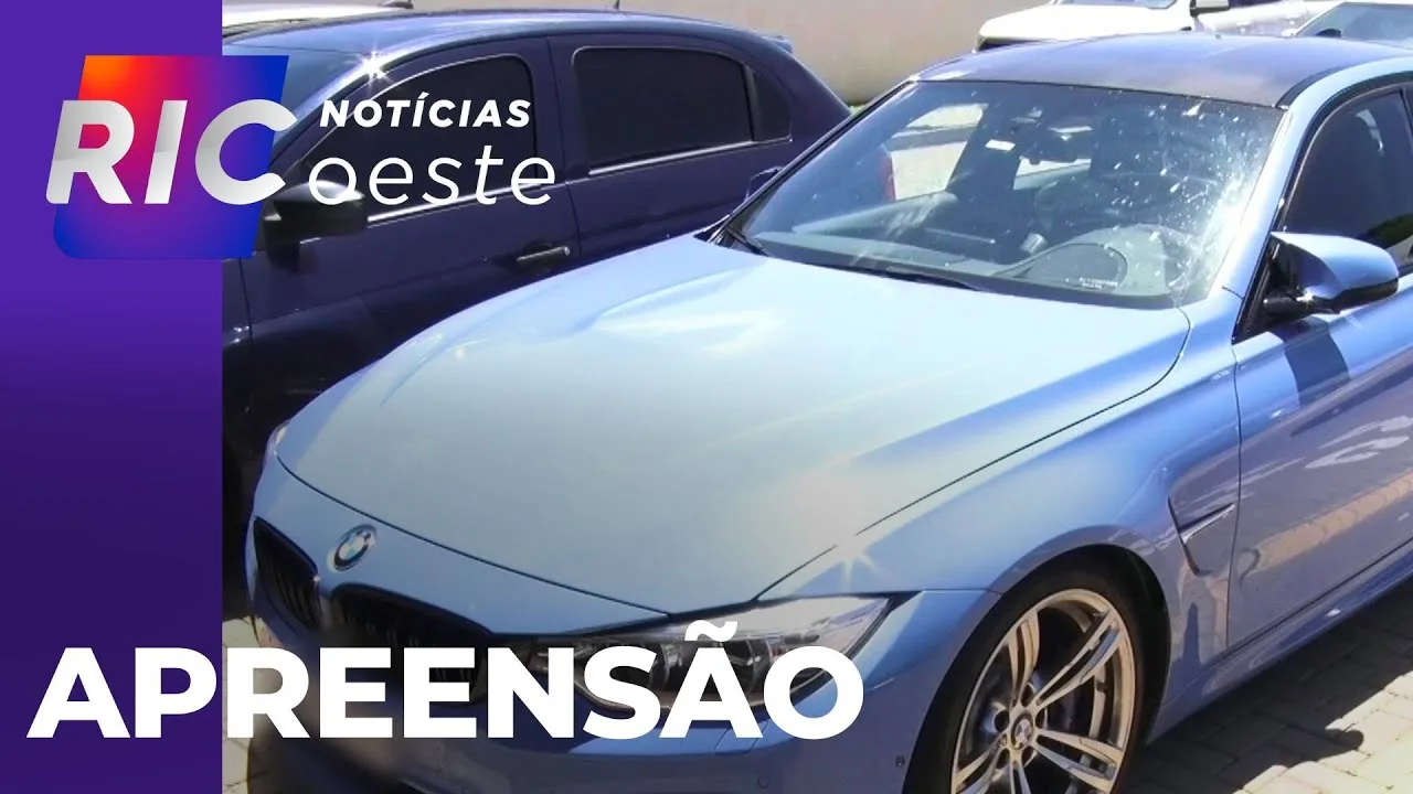 Carro de luxo é apreendido em Cascavel após denúncia de racha e poluição sonora