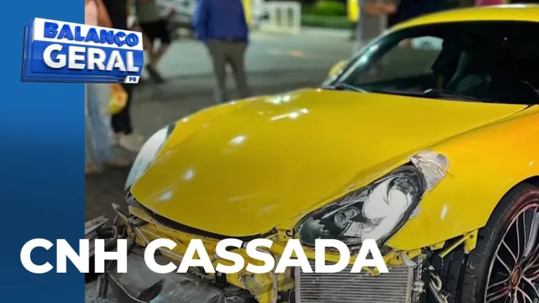 Motorista de Porsche que matou motociclista, teve a CNH cassada mais de 10 vezes