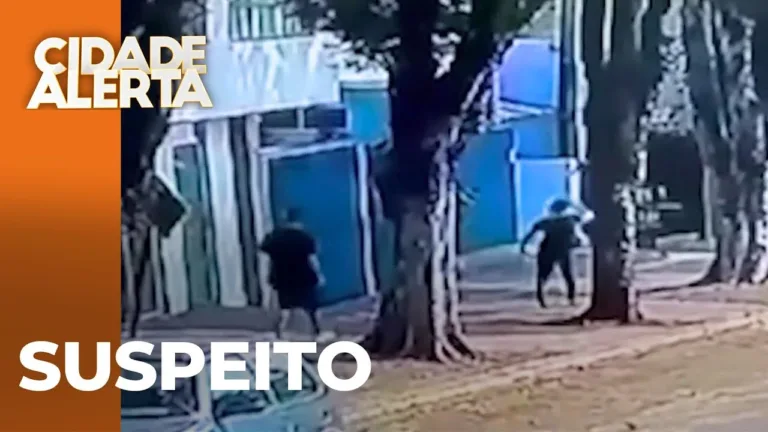 Suspeito derruba mulher no chão para roubar bolsa; vítima precisou de atendimento médico