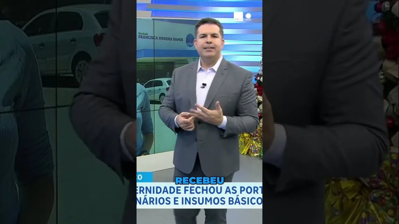 O único hospital e maternidade fechou as portas e na UPA faltam funcionários e insumos básicos