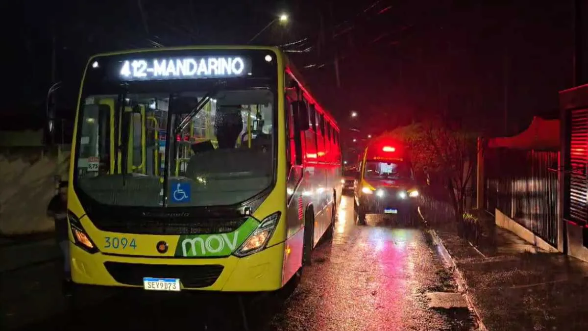 morre mulher atropelada maringá ônibus