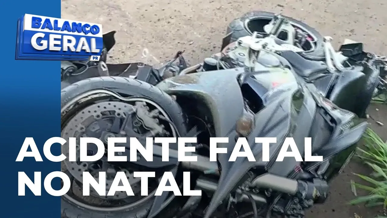 Acidente ma BR-163: Motociclista morre em grave acidente no dia de natal