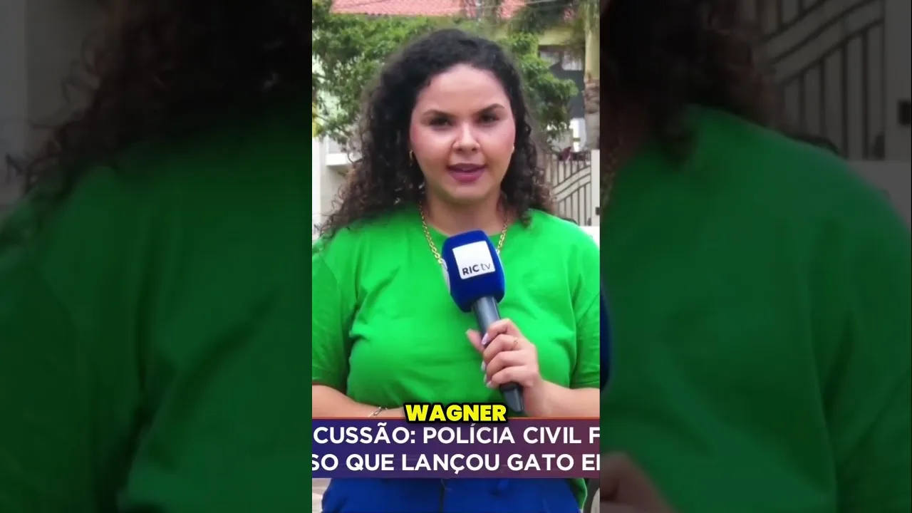 Idoso pega gato e o arremessa em um lago; homem foi detido