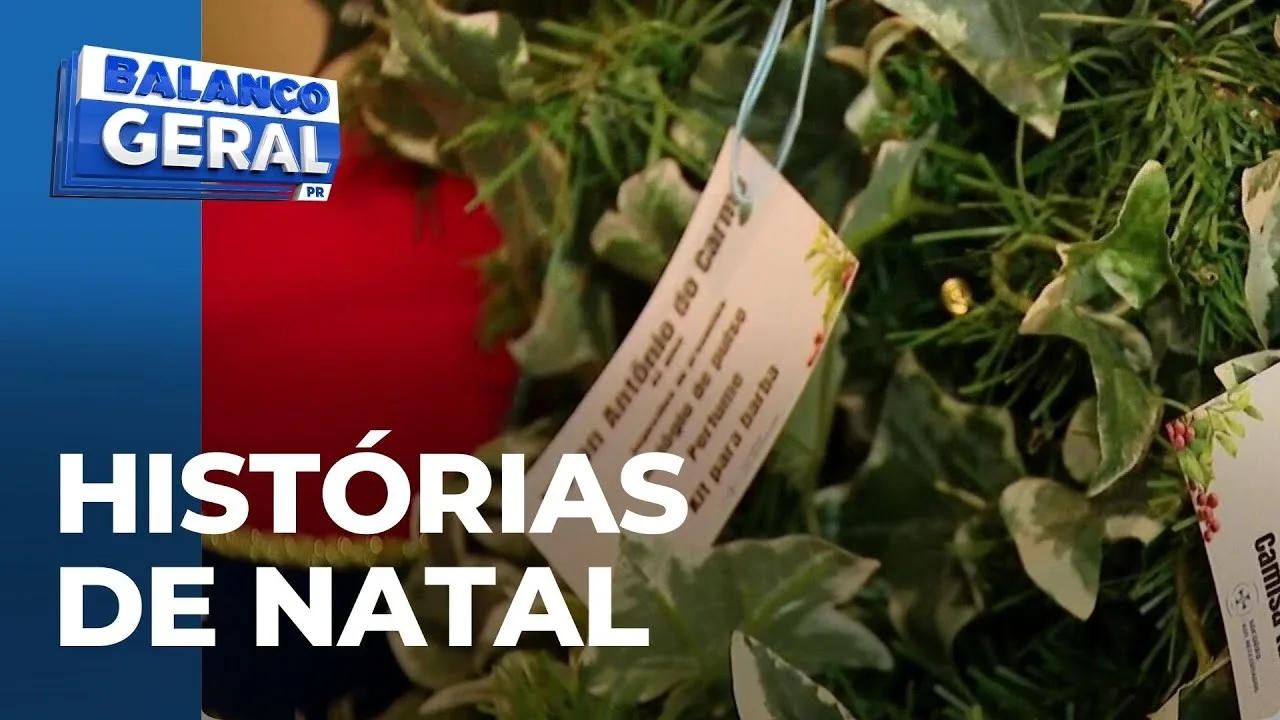 Natal solidário: Idosos do Recanto do Tarumã realizam pedidos na árvore de natal do Jockey Plaza