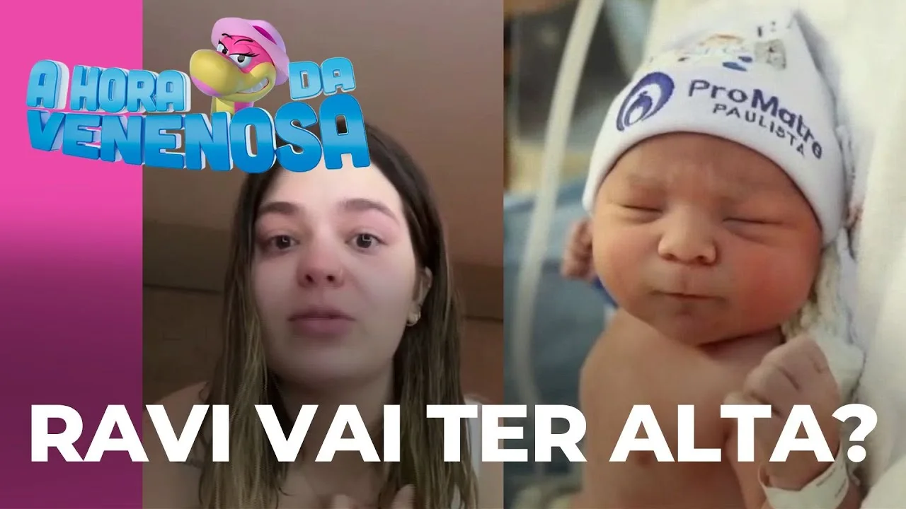 Viih Tube se emociona ao atualizar estado de saúde do filho recém-nascido Ravi
