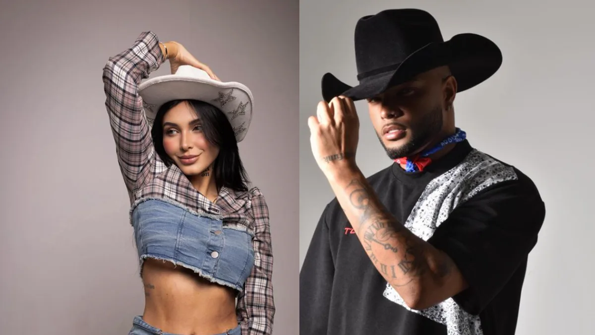 Fernanda e Zaac postam nas redes após desistirem de A Fazenda (Imagem: Reprodução / Instagrma-@feercampos e @zaacoficial)