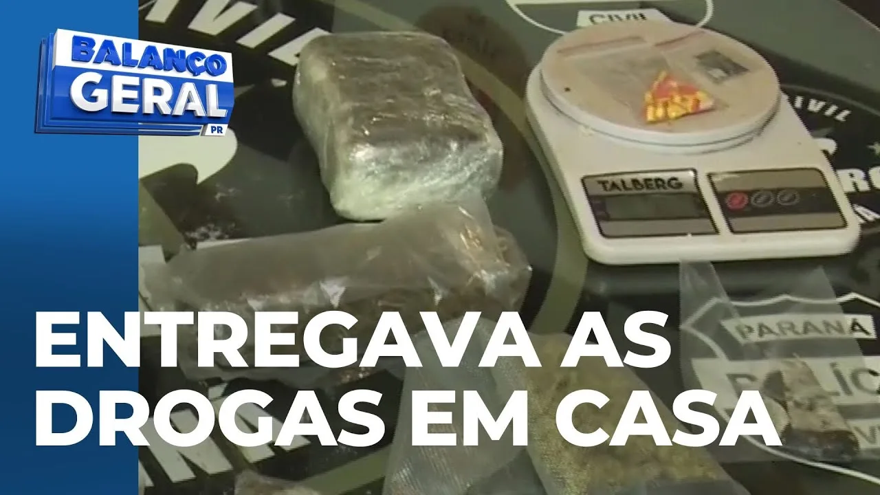 Drogas eram recebidas na porta de casa e os vizinhos eram os principais "fregueses"