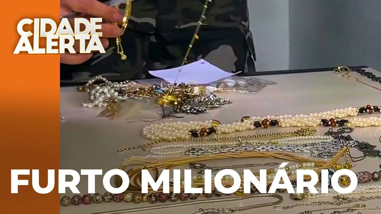 Integrantes do PCC estariam envolvidos no furto milionário de relógios, em apartamento de luxo