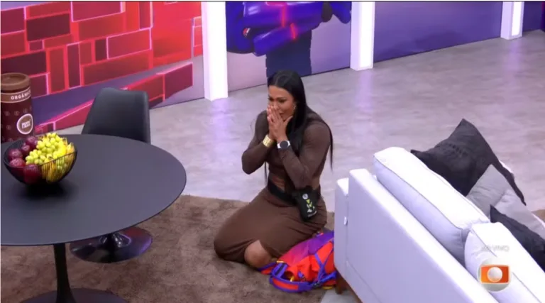 Gracyanne no Quarto Secreto do BBB 25 (Imagem: Reprodução / gshow)