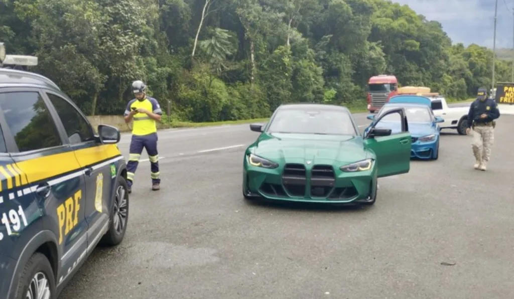 BMWs manobras perigosas