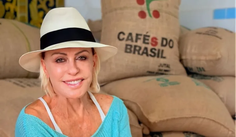 Ana Maria Braga em sua fazenda em Bofete (SP)