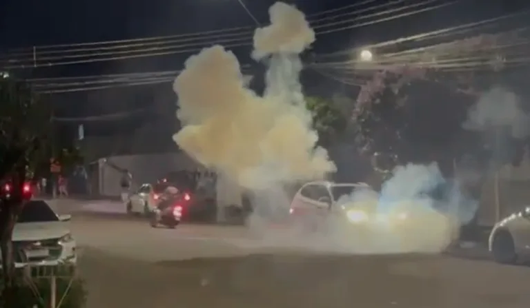 Confronto com a PM em Londrina