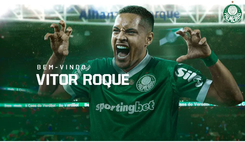 Palmeiras formaliza contratação de Vitor Roque