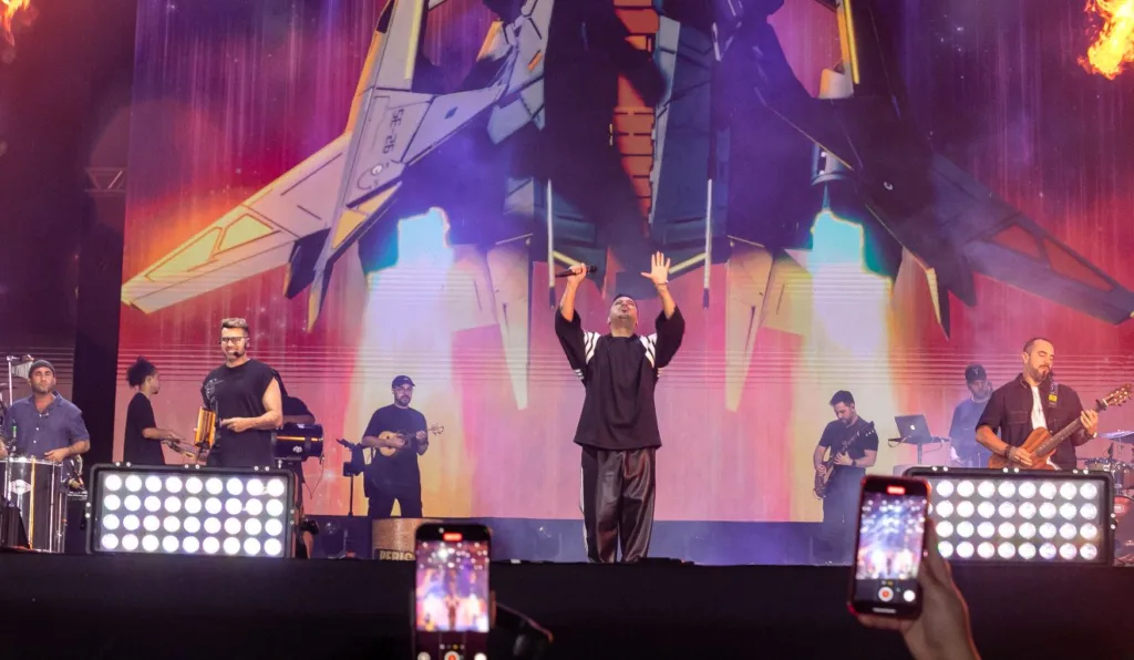 Banda Sorriso Maroto em show em Matinhos