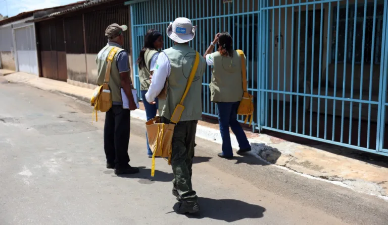 Fiscais de focos de dengue