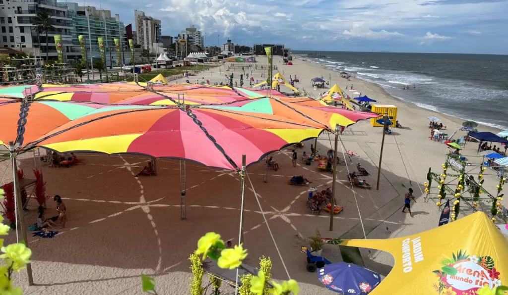 Arena Mundo Ric se despede de Matinhos após 30 dias em Caiobá