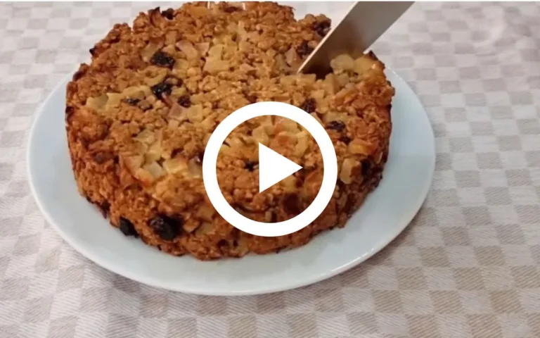 Bolo de aveia e maçã pode ser consumido até por diabéticos