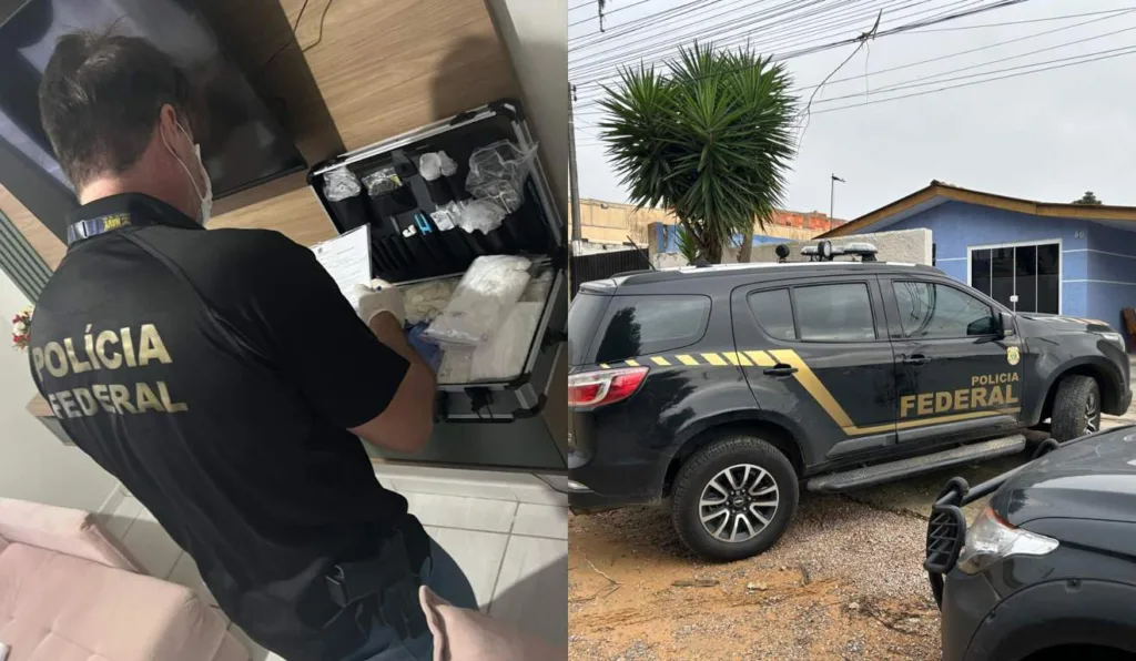 Quadrilha suspeita de roubo a banco na Grande Curitiba é alvo de operação da PF