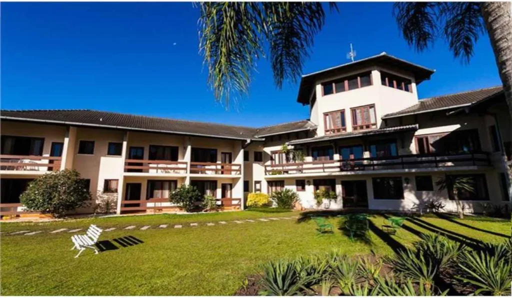 Fachada do resort Estância Betânia 