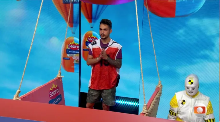 João Gabriel é novo lider do BBB 25 (Reprodução)