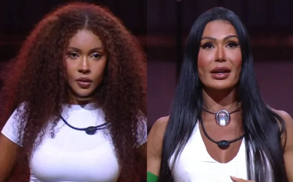 Giovanna e Gracyanne formavam dupla no BBB 25 (Imagem: Reprodução / globoplay)