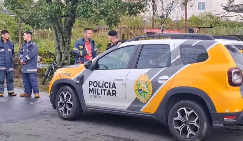 Suspeito ateou fogo na esposa e no próprio corpo