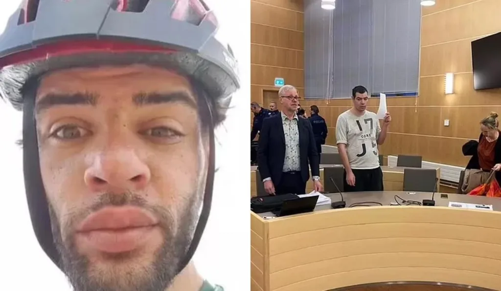homem que atacou estuprador com machado está sendo julgado em tribunal