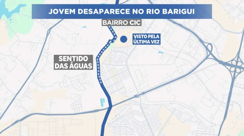 “Esperamos que ele esteja vivo”, diz avó de adolescente desaparecido em rio