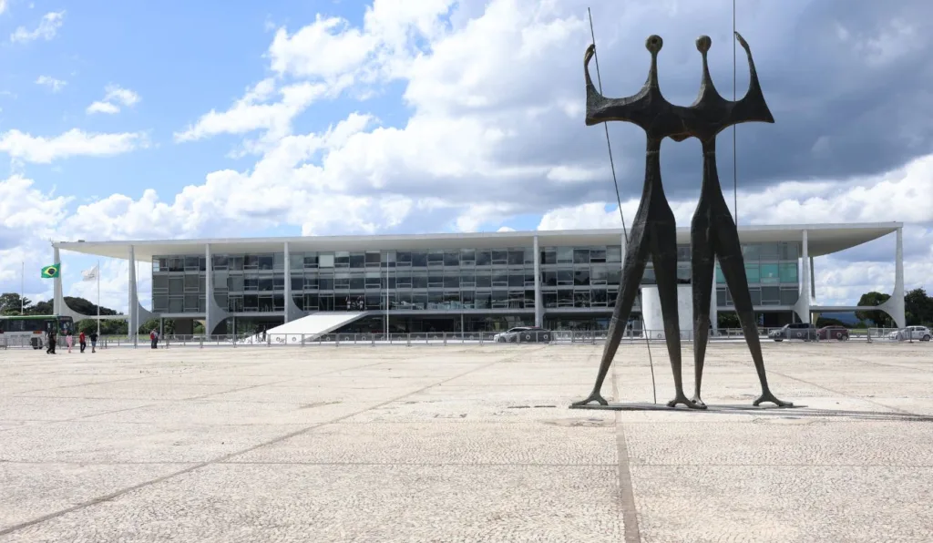 Praça dos Três Poderes, em Brasília