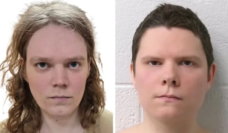 Jack LaSota (esquerda) e Michelle Zajko (direita) são membros do culto Zizians