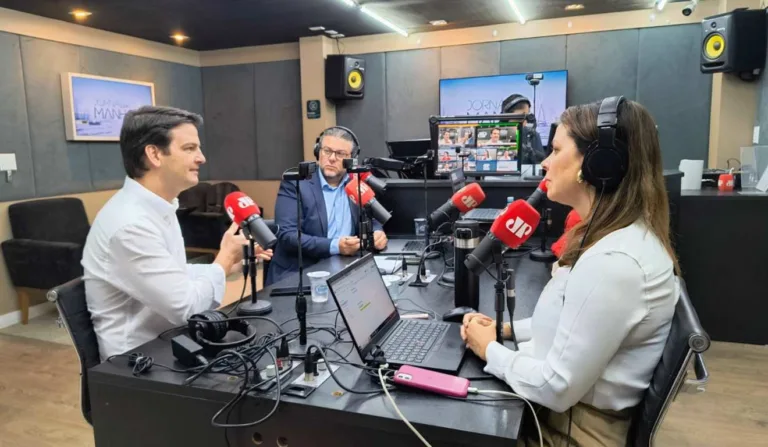 Eduardo Pimentel participou do programa Jornal da Manhã, na rádio Jovem Pan FM, nesta sexta-feira (7)