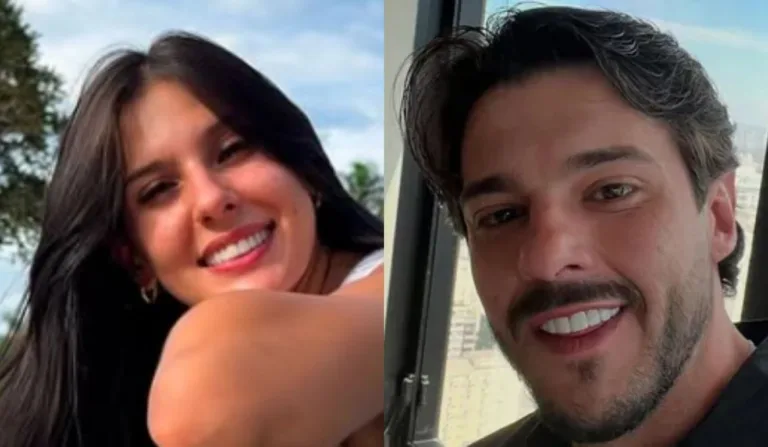 ana castela ao lado de novo namorado