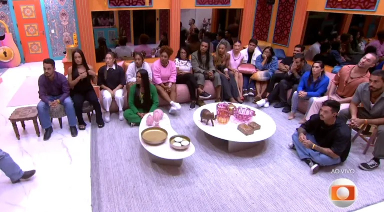 Quarto Paredão foi formado neste domingo no BBB 25 (Imagem: Reprodução / globoplay)