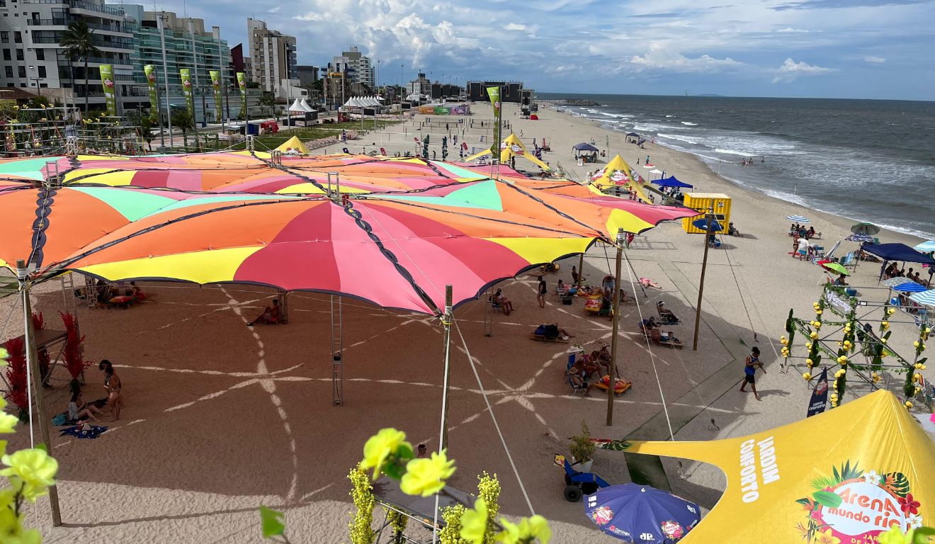 Arena Mundo Ric se despede de Matinhos após 30 dias em Caiobá