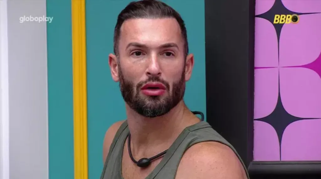 Diego Hypólito no BBB 25 (Imagem: Reprodução / globoplay)
