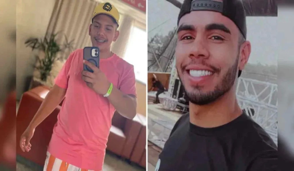 As duas vítimas fatais do acidente entre caminhões, em Arapoti.