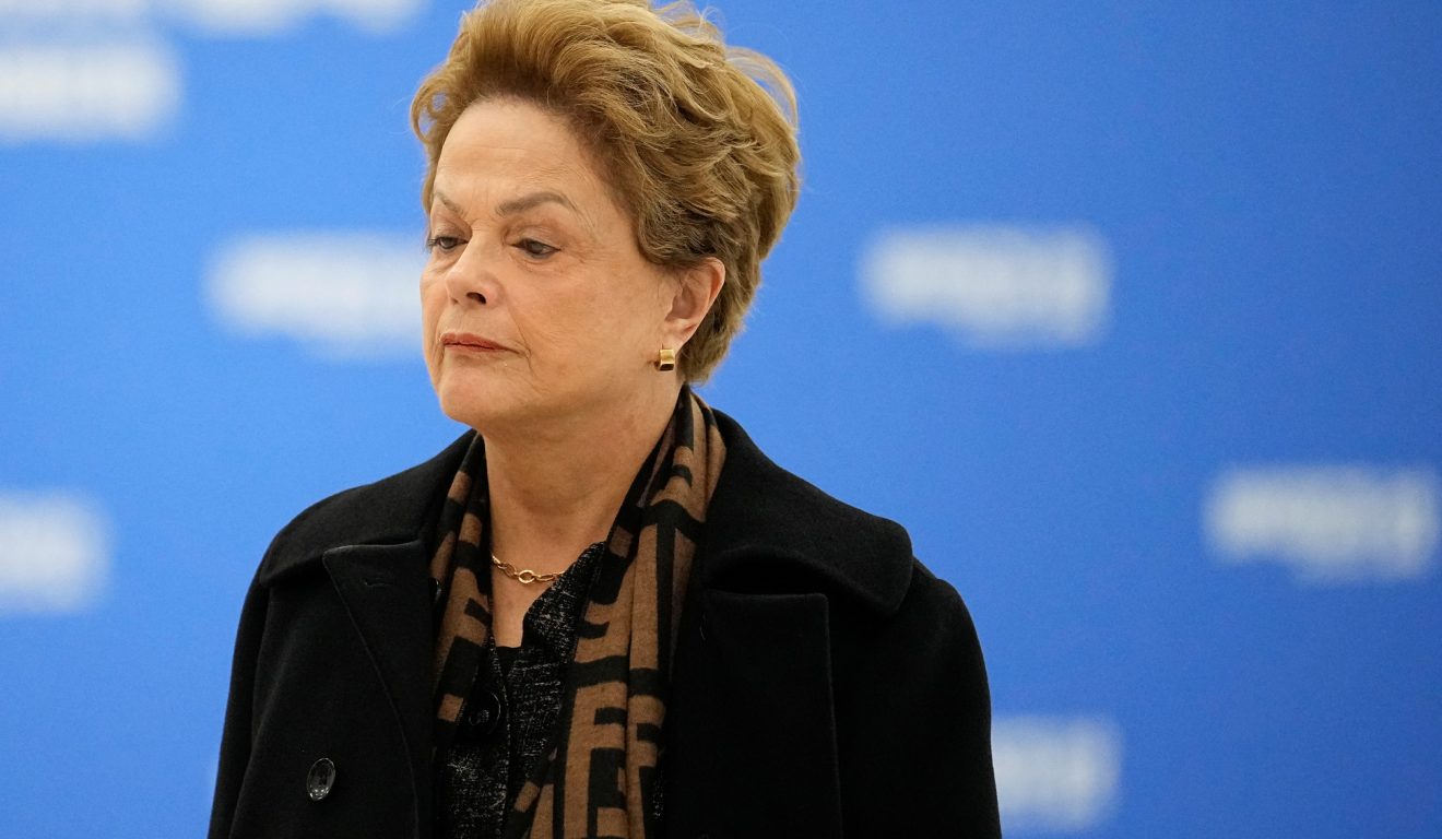 Ex-presidente Dilma Rousseff, atual presidente do banco dos Brics 24/10/2024 Alexander Zemlianichenko/Pool via REUTERS