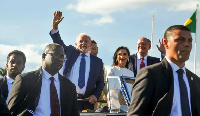 Cerimônia de posse do presidente da República, Luiz Inácio Lula da Silva no Palácio do Planalto