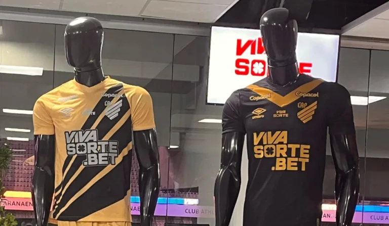 Novos uniformes do Athletico.