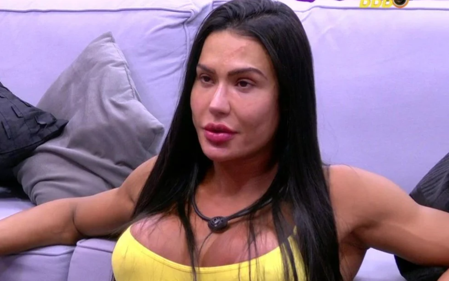 Gracyanne no BBB 25 (Imagem: Reprodução / globoplay)