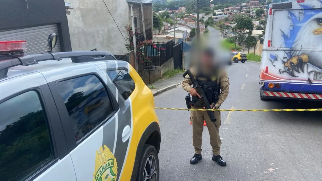 Polícia Militar está atrás dos suspeitos de matar o homem na frente da esposa em Almirante Tamandaré