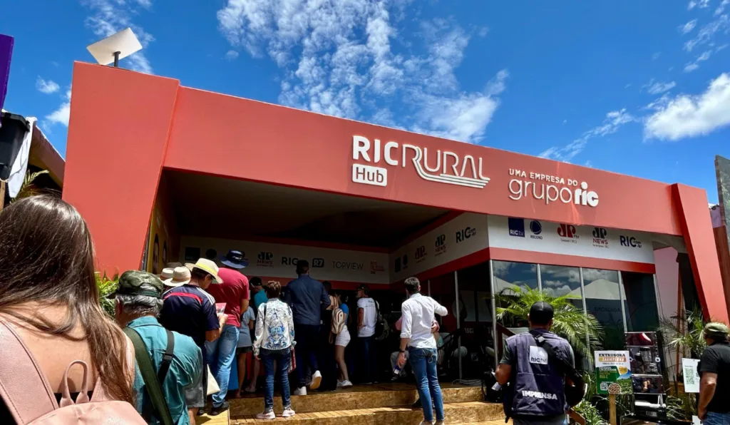 espaço ric rural hub no show rural coopavel