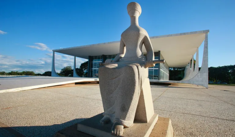 Fachada do Supremo Tribunal Federal, em Brasília