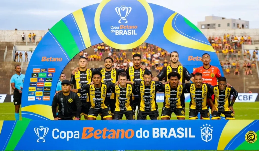 Time do Cascavel na Copa do Brasil