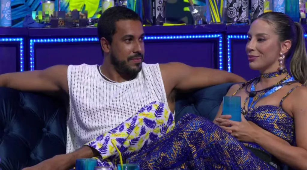 Maike se declarou a Renata no BBB 25 (Imagem: Reprodução / globoplay)