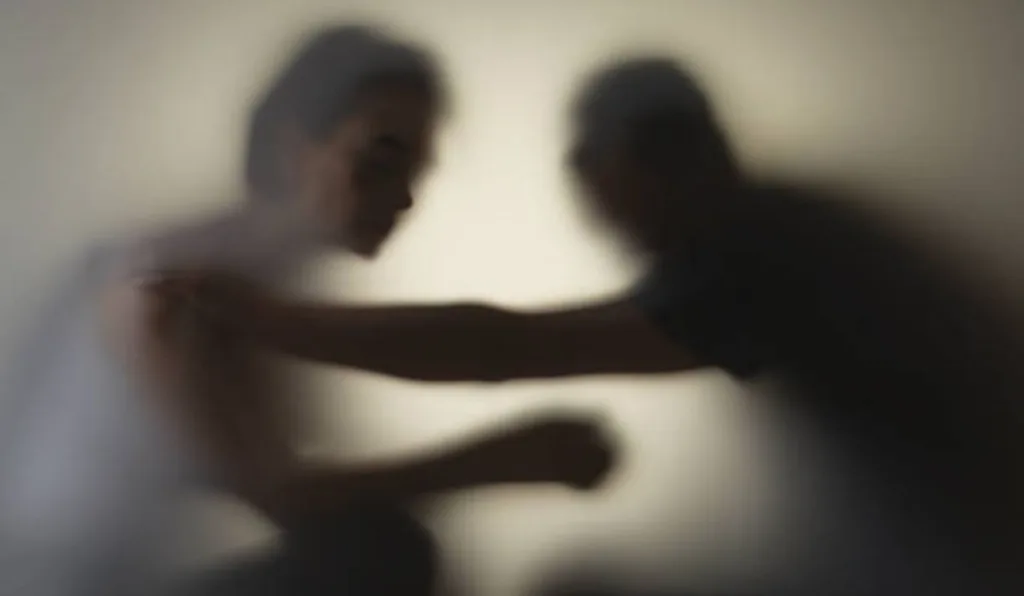 homem falando com adolescente