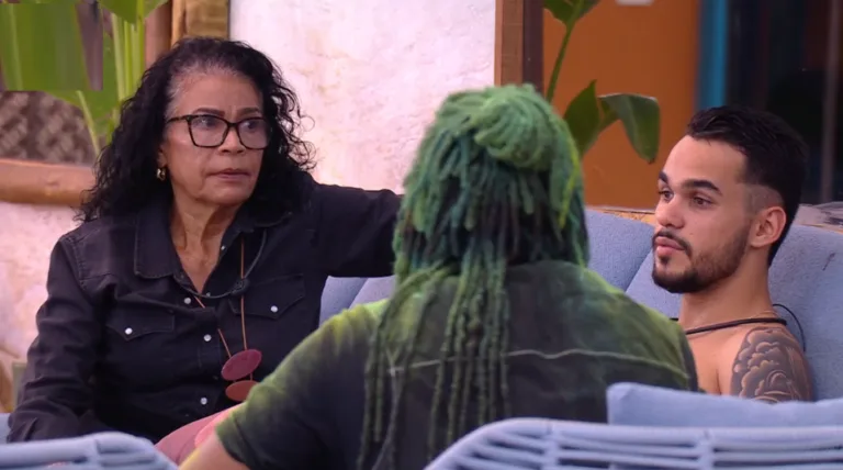 Vilma aconselha Diogo (Imagem: Reprodução)